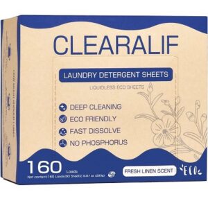 CLEARALIF Laundry Detergent Sheets