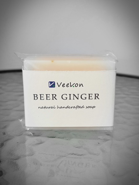 Veekon Beer & Ginger Natural Handcrafted Soap