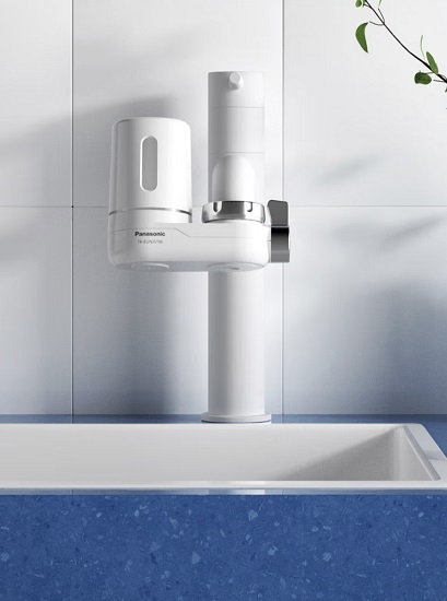 Panasonic Faucet Mount Water Purifier TK-EUNJ51W – White