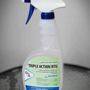 Dustbane Triple Action RTU Cleaner, Degreaser & Disinfectant (750 mL)