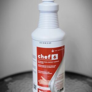 CHEF 6 – No-Rinse Food-Contact Surface Sanitizer